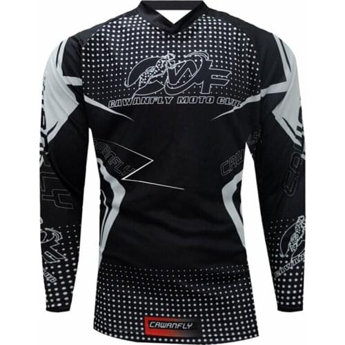 Long Sleeve Men Cycling Downhill Jersey Quick Dry MTB Road Bike Shirts Mountain Bicycle Wear Maillot Ciclismo clothing