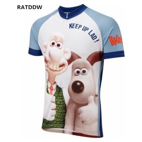 Cartoon Style Breathable Roupa maillot Cycling Jersey Short Sleeve Cycling Clothing/Mountain Bicycle Racing Bike Breathable