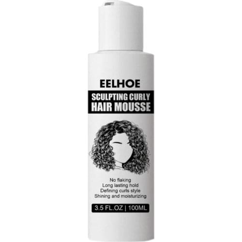 Natural 100ml Beauty Curl Hairs Defining Perfect Booster Smoothing Hair Hair Mousse Bright Home Use Shampoo