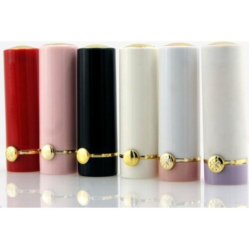 2021 new round buckle lipstick tube diy homemade moisturizing lip tube multicolor lip gloss container can be customized logo