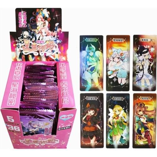 Original Constellation Story tcg cartas carte games card size 53.5*125.5mm Children Birthday Gift TCG Collection Cards