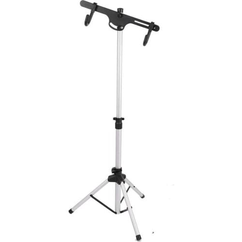 Professional Aluminum Alloy Bicycle Repair Stand Adjustable Foldable Maintenance Rack Extensible Bike Rack Holder Repair Tools