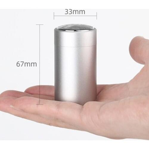Q1QD EAS-Mini Shaver USB Rechargeable Portable Small Men Electric Shaver for Young