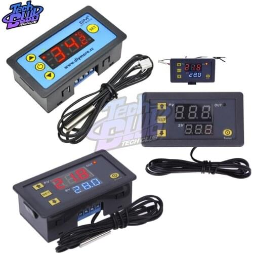 12V 24V 110V 220V Temperature Controller Digital Thermostat Thermoregulator For Incubator box W3230 W3231 Temperature Meter Test