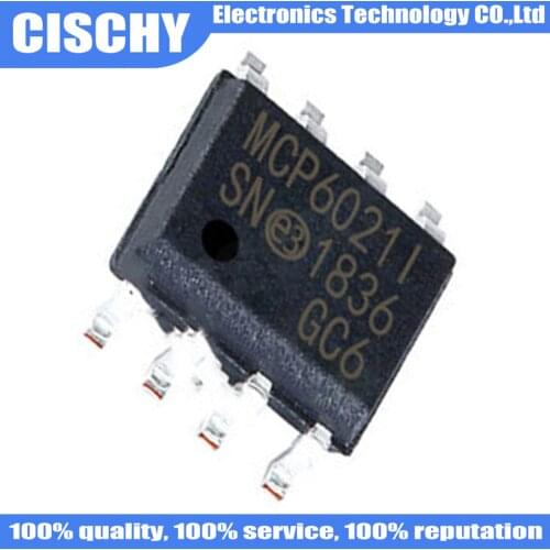 1PCS MCP6547-I/SN MCP6042-I/SN MCP602-I/SN MCP6022-I/SN MCP6021-I/SN MCP601-I/SN MCP6002-I/SN MCP4921-E/SN MCP4822-E/SN SOP-8