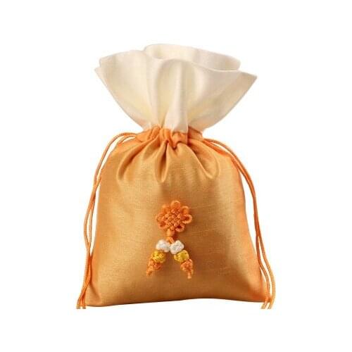 2pcs Patchwork Drawstring Decorating Candy Gift Bags Wedding Party Favor Women Travel Jewelry Packaging Pouches