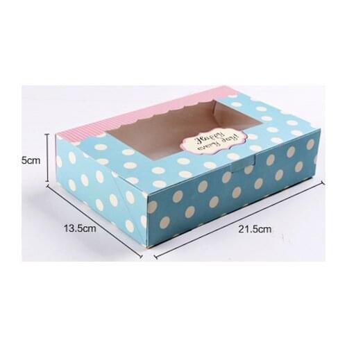 300pcs Vintage Packaging White Cardboard Paper Box With Window For Candy/food/wedding/jewelry Gift Box Packaging Display Boxes