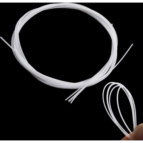 4pcs/set White Durable Nylon Ukulele Strings Replacement Part for 21" 23" 26" Stringed Instrument