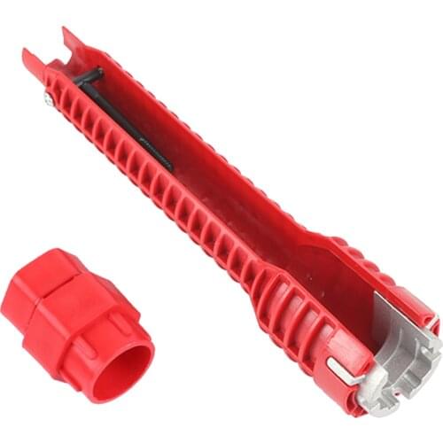 8 In 1 Flume Wrench Water Pipe Double End Wrench Basin Pliers Sleeve Kitchen Sink Repair Wrenchs Plumbing Installation Tool