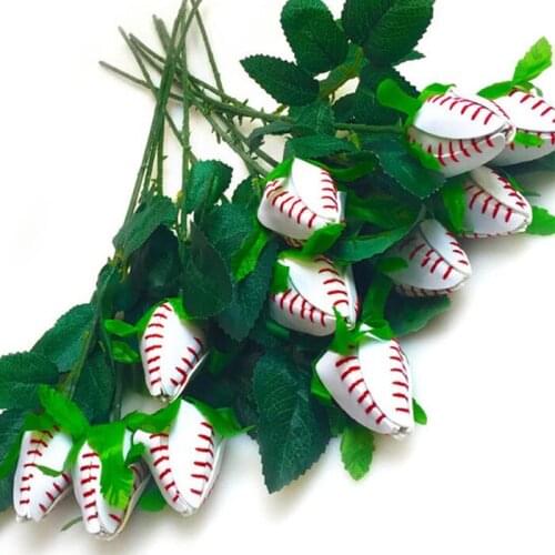 Baseball Roses are a perfect gift for fans, players, coaches, team moms