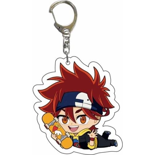 20Kinds SK8 the Infinity Langa Hasegawa Miya Cherry blossom PVC Pendant Figure Key Chain