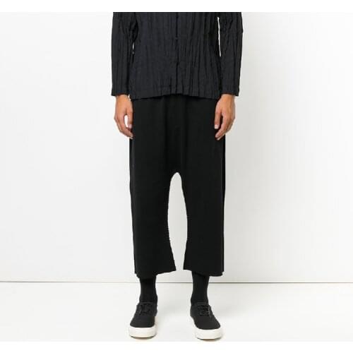 High Elastic Waist black loose leisure harem Trousers New Loose Fit Pants Women Fashion Tide Spring Autumn 2020