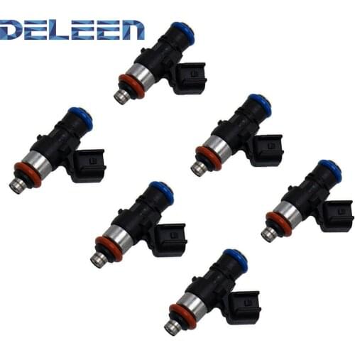 Deleen 6x High impedance Fuel Injector 0280158191 / FJ1116 For Ford Car Accessories