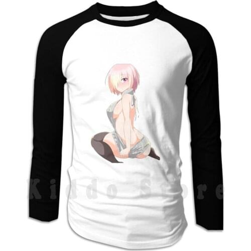 Lewd Anime Girl-Ecchi / Hentai Babe # 110-Fate Grand Order-Mash Kyrielight ( Shielder ) hoodies long sleeve