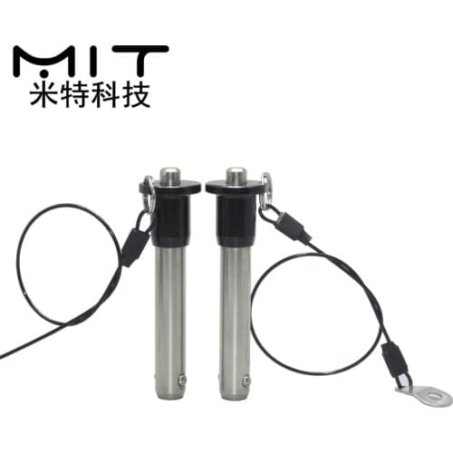 Boat Quick Release Pins Self-locking Ball Lock Pins Hard Coated Dowel for Ships Airplanes Audio Equipment dia 5/6/8 in stock