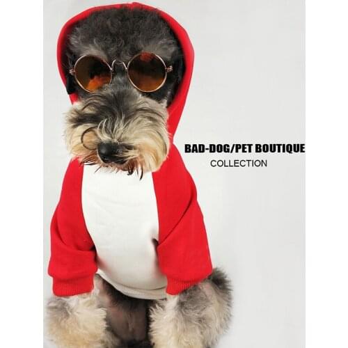 Fashion Dog Hoodies for Small Dogs Pets French Bulldog Sweater Pug Costume Apparel Chihuahua S-XXL