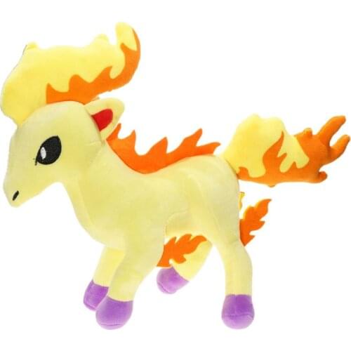 30cm Pokemon Ponyta Soft Stuffed Animal Doll Cute Plush Toys Birthday Present For Child