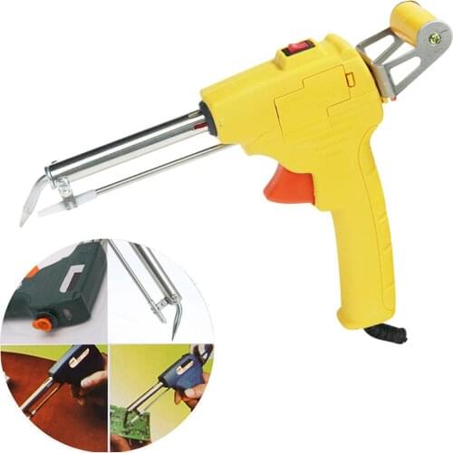 60W External Thermal Manual Welding Automatic Feed Soldering Iron Temperature Tool Adjustable Solder Tool Kit Fast Heating