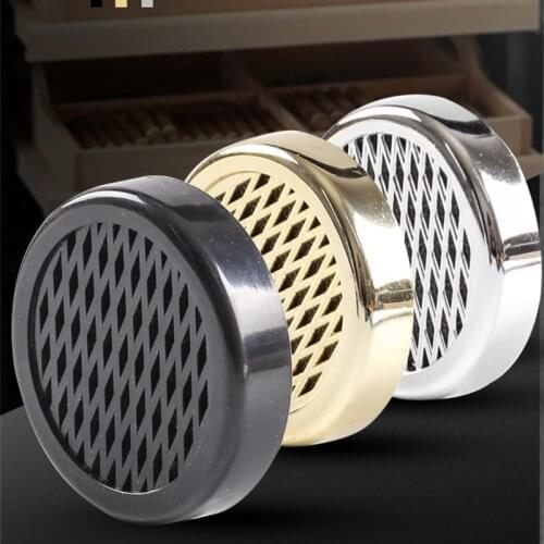 Cigar Humidor Portable Tabacco Humidifier Moisture Round Accessories Tool Humidification Gadgets for Home Office Gifts
