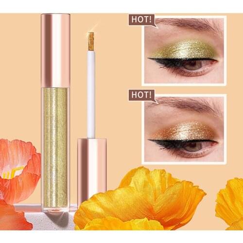 KIMUSE 2g Long Lasting Liquid Eyeshadow Quick-Drying Gel-Based Formula Multi-Dimensional Eye Looks Gift for Girls And Women