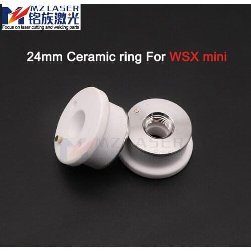 WSX WTC-03 Mini Laser Ceramic Ring For Fiber Laser Metal Cutting Machine Nozzle Holder Diameter 24mm High 12mm