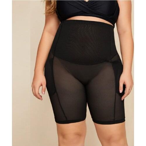 Minifaceminigirl Womens Lift Hip Postpartum Padded Panties Slimming High Waist Body Shape Underwear Tummy Control Short