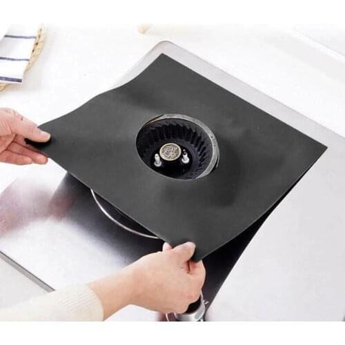 1/2pcs Gas Stove Protectors Pad Cooker Cover Liner Clean Mat Pad Gas Stove Stovetop Protector Kitchen Cookware Accessories 70