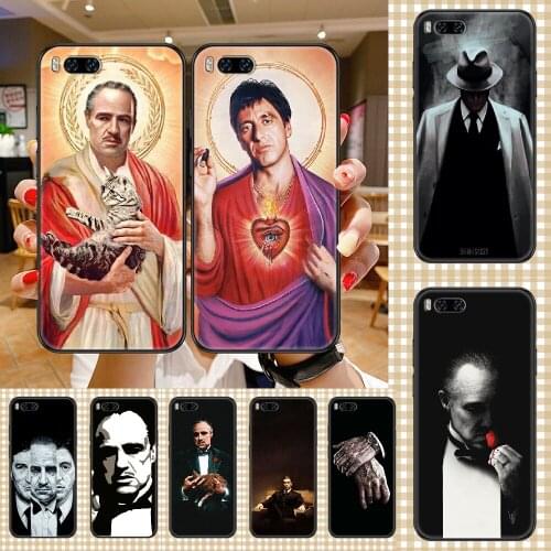 Movie The Godfather Phone case For Xiaomi Mi Max Note 3 A2 A3 8 9 9T 10 Lite Pro Ultra black luxury prime fashion back soft