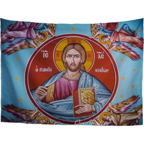 Classical Biblical Art Wall Hanging Anonymous Portrait Of Jesus Middle Age Art