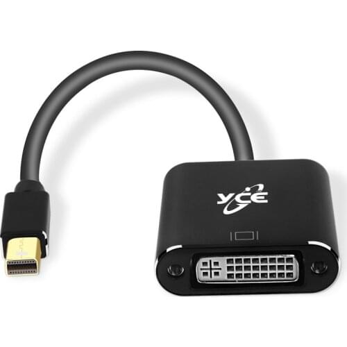 Mini DP to DVI Adapter 1080P Cable Minifit Converters HD Adaptador Computer Accessories Digital Cable Electronic Gadgets