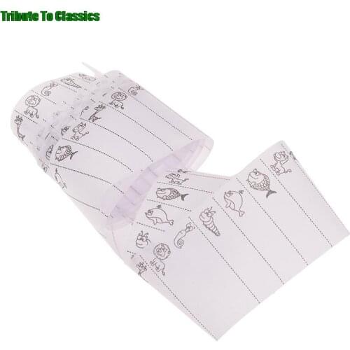 100pcs Washable Iron on Name Colthing Labels School Garment Fabric Tags Marker 1set