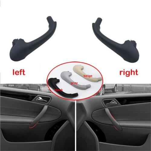 Car Left / Right Interior Inner Door Pull Carrier Covers Handles Trim New For Mercedes For Benz W203 C-Class 2038101551