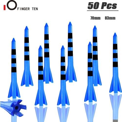 New 50 Pcs Unbreakable Reduces Friction Golf Tees Plastic Side Spin 5 Prongs Tee 70mm 83mm Drop Shipping