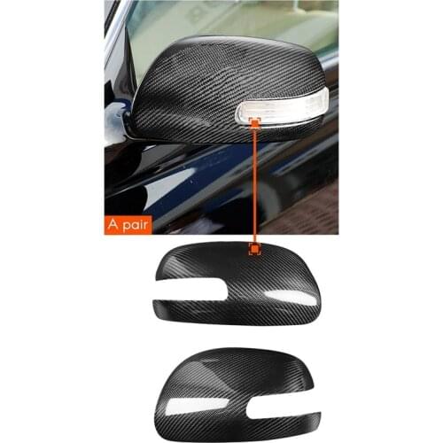 NEW-Carbon Fiber Outside Rearview Side Mirror Case Housing Cover for Toyota Reiz 2007-2009 Camry 2006-2011 Rumion 2007