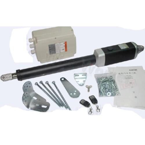 Single Motor Dc Dual Gate Leaf Type Swing Operator With Control Board Remote Villa Door Automatic Opener