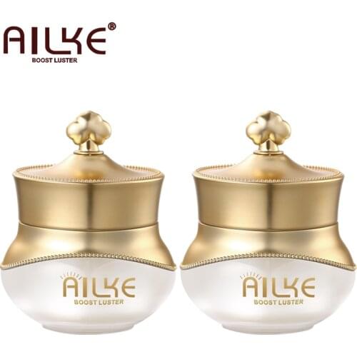 AILKE Anti-Aging Wrinkle Whitening Skin Care Face Cream With Collagen Rose Moisturizing Brightening Women Facial Korean Cosmetic