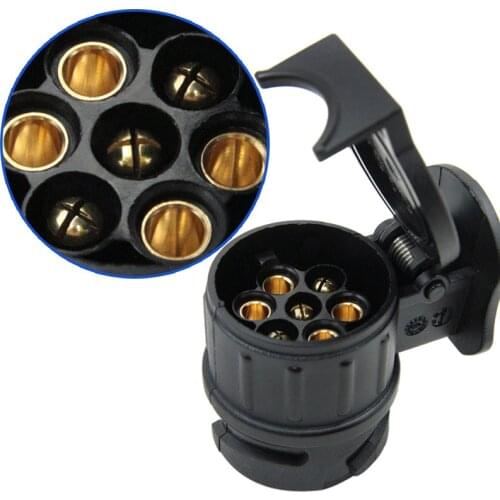 New Adapter Trailer Electric 13 to 7 Pin Plug Converter Waterproof Socket For Caravan Towbar CSL2018