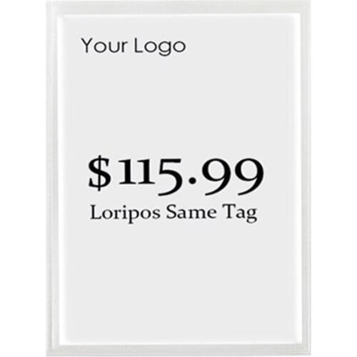 Plastic Label Holder Clear Shelf Label Holder Tag Ticket Sign Holders Sleeve Pouch Paper Info Protection Bag Price Display