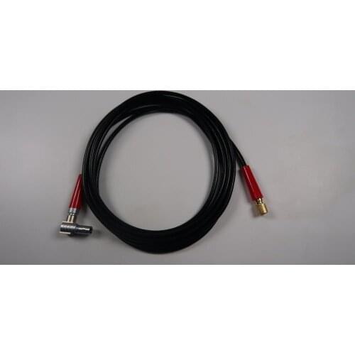 Connector UT cable(microdot to 90 degree Lemo 00) for Flaw Detector