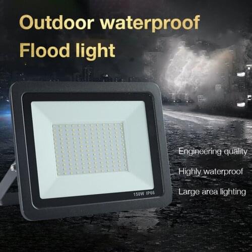 LED Flood Light 220V 50W 100W 300W 30W 150W 200W IP66 Waterproof Spotlight Wall Floodlights Square Street Lighting