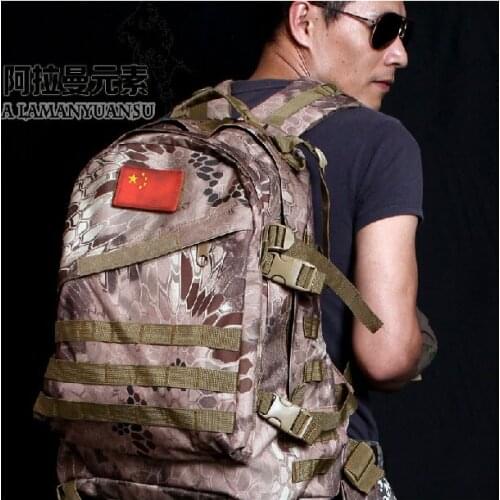 High Quality Men Travel Bags Molle 3d Military Tactical Backpack Rucksack Camping Hiking Trekking 40l Outdoor Sports Backpacks