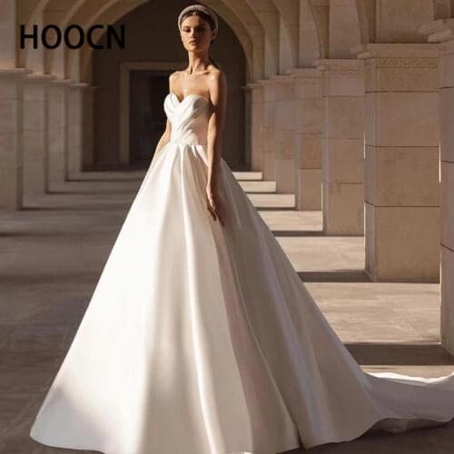 Puffy Long Sleeve Dress Women Boho Wedding Dresses Vestido Sexy Bridal Wedding Gown V-Neck Backless Lace Bodice