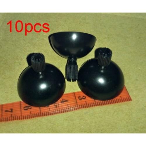 10pcs Plastic Joystick Mushroom Cover Rocker Case Universal Potentiometer Cap for DIY RC Aircraft Helicopter Model Dia.26-27mm
