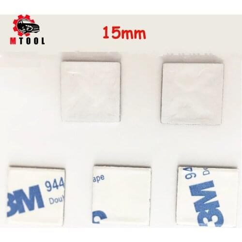 15*15mm 5pcs/lot Car Key Shell Sticker Logo For Peugeot Emblem Badge Aluminum DIY metal car key logo Black white color