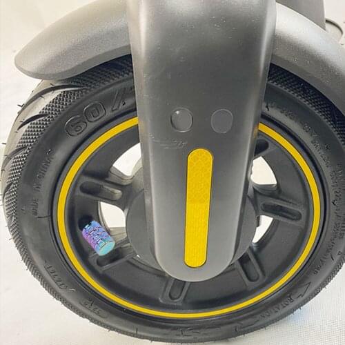 2x Valve Stem Cap Tyre Accessories Portable Waterproof Dust-proof Electric Scooter Protective Cover Cycling Elements