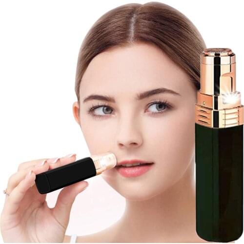 2019 Mini Female Hair Removal Razor Women Body Face Electric Lipstick Shape Shaving Tool Shaver Hair Remover wax for depilation