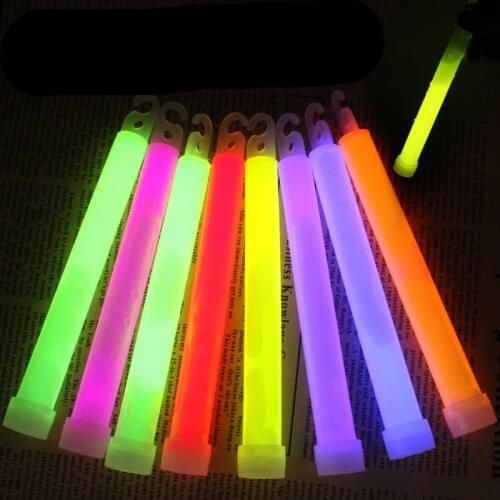 2pcs Colorful Glow Stick Chemical light sticks Camping Emergency decoration Dancing Party clubs supplies Fluorescent toy