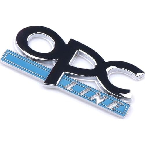 3D Metal OPC LINE Emblem Car Side Fender Tail Badge Sticker for OPEL Zafira b Corsa d Insignia Mokka Regal Astra g h Vectra c