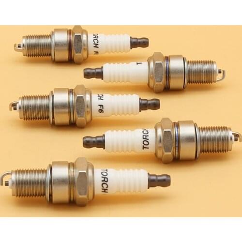 5Pcs/Lot Spark Plugs Fit For GX120 GX160 GX200 GX240 GX270 GX340 GX390 168F 188F Garden Engine Lawn Mower Parts
