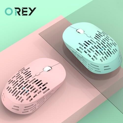 2.4G Wireless Bluetooth-compatible Gaming Mouse Silent Ergonomic Mini Magic Mouse For Laptop Computer PC Gamer Gift For Girl